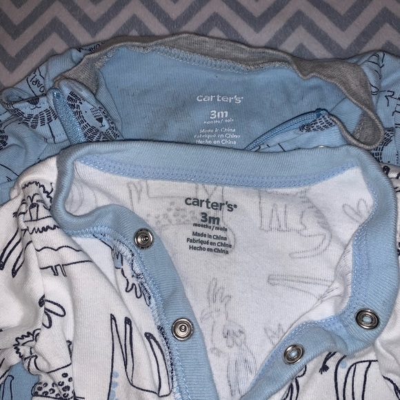 Pajama 3m duo + stuffed animal - Picture 3 of 3